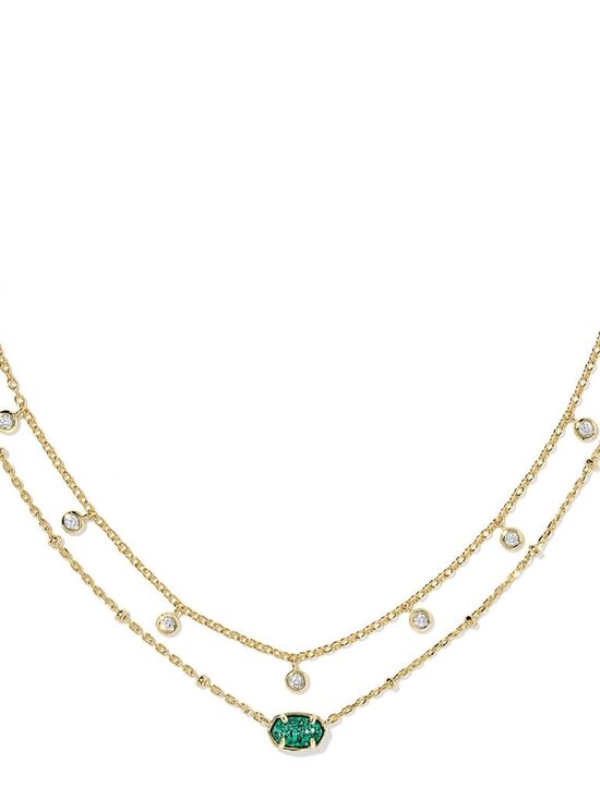 Jewelry - Emilie Crystal Multi Strand Necklace, Fashion Jewelry for Women